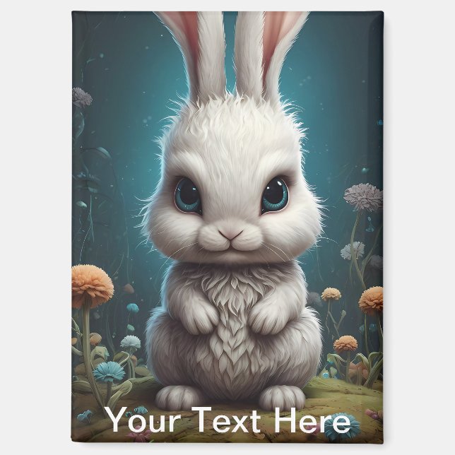 Aimant Evil Bunny Rabbit fun (Recto)