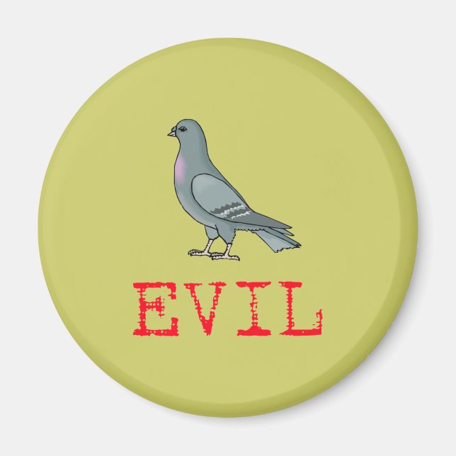 Aimant Evil Pigeon (Devant)