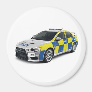 Aimant evo de lancier de mitsubishi de police
