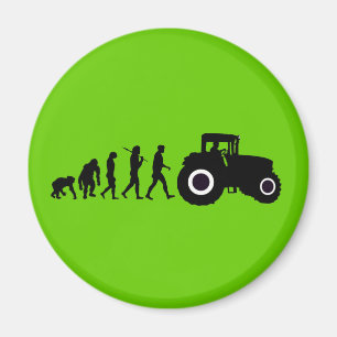 Aimant Évolution d'agriculteurs d'élever des conducteur