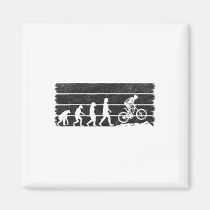 Aimant Évolution de cycliste VTT Vélo Cyclisme