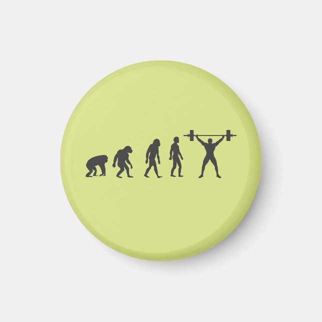Aimant Évolution de l'Homme (Devant)