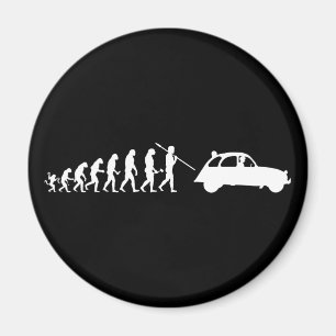 Aimant Évolution de l'oldtimer 2CV