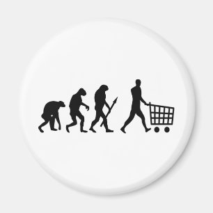 Aimant évolution du shopping humain