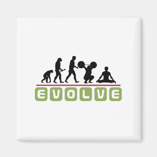 Aimant Evolution du yoga