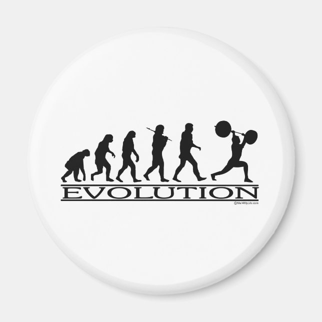 Aimant Evolution - Poids Lifter (Devant)