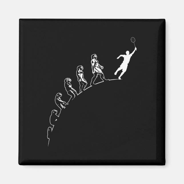 Aimant Evolution Volant de badminton Art Sports (Devant)