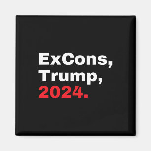Aimant Excons Trump 2024 Trump Vance