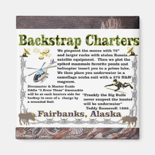 Aimant Excursions Backstrap Chasse à l'orignal sous-marin