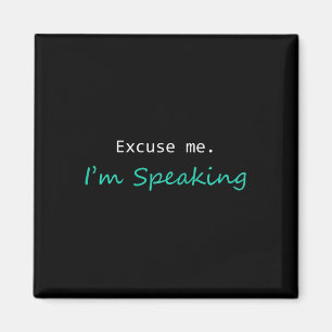 Aimant Excusez-moi I&#' ; m Parlant Kamala Harris Je Parl