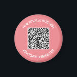 Aimant Exemple d'aimant de code QR avec du texte personna<br><div class="desc">Concevez votre propre aimant avec votre code QR et votre texte personnalisé Professionnel Nom professionnel Site Web Promotionnel Société Magnets / Cadeau - Ajouter votre code QR - Image ou logo / Nom - Société / Site Web ou E-mail ou téléphone - Coordonnées / Adresse - Redimensionner et déplacer ou...</div>
