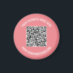 Aimant Exemple d'aimant de code QR avec du texte personna<br><div class="desc">Concevez votre propre aimant avec votre code QR et votre texte personnalisé Professionnel Nom professionnel Site Web Promotionnel Société Magnets / Cadeau - Ajouter votre code QR - Image ou logo / Nom - Société / Site Web ou E-mail ou téléphone - Coordonnées / Adresse - Redimensionner et déplacer ou...</div>
