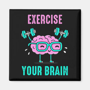 Aimant Exercez votre Cerveau Exercez votre Cerveau Drôle