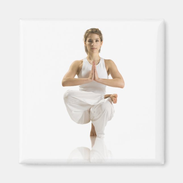 Aimant Exercice de yoga (Devant)