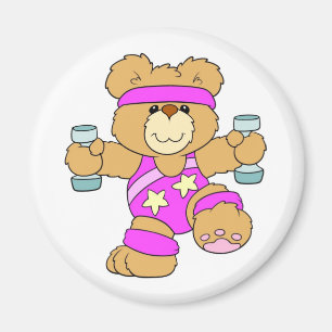 Aimant Exercice Teddy Bear