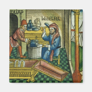 Aimant Exode 31 2-8 Bezalel et Oholiab faisant l'arche o
