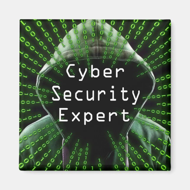 Aimant Expert en cybersécurité (Devant)