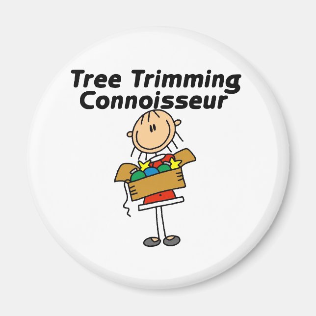Aimant Expert en taille d'arbres (Devant)