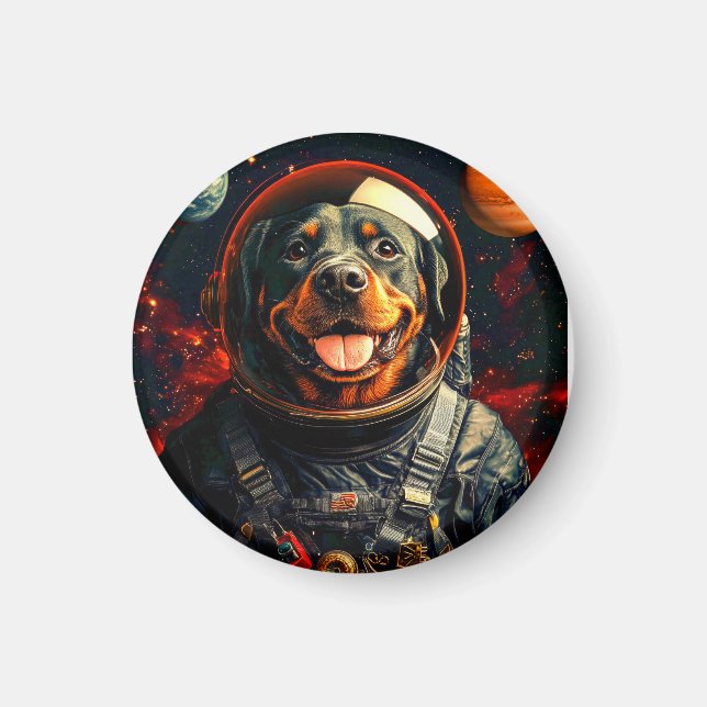 Aimant Exploration de Rottweiler (Devant)