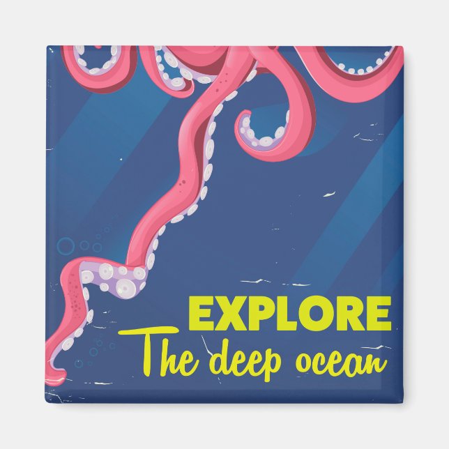Aimant Explorer l'océan profond (Devant)