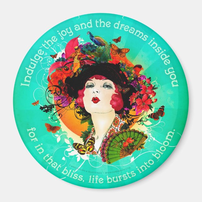 Aimant Exploser en fleur (Devant)