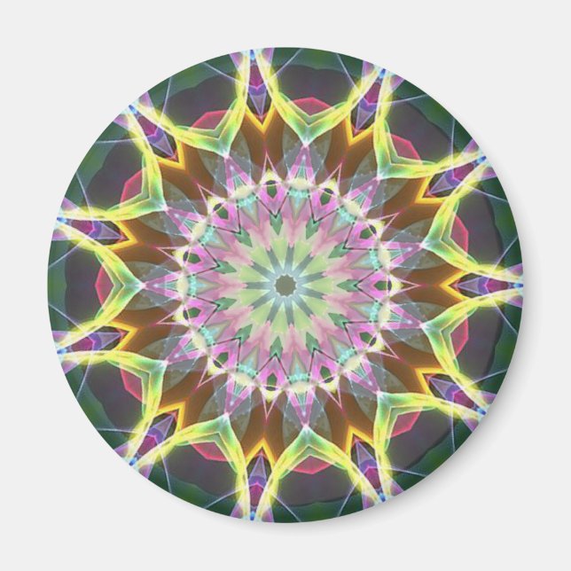 Aimant Explosion de couleur (Devant)