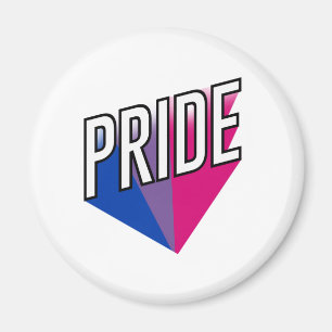Aimant Explosion de fierté bisexuelle