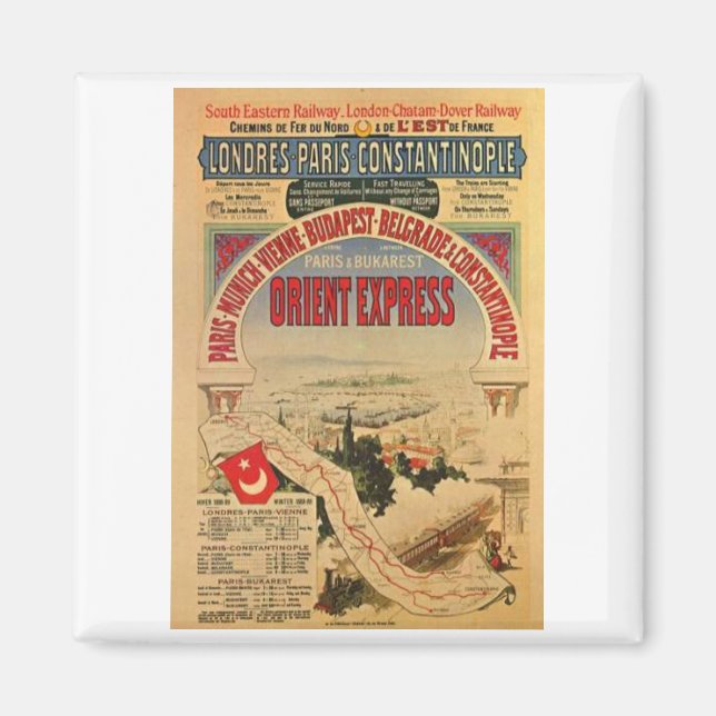 Aimant Express d'Orient (Devant)