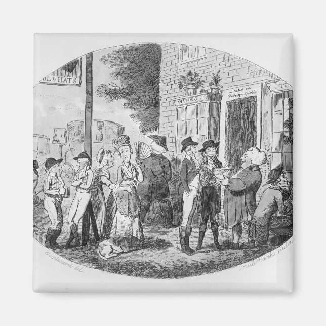 Aimant Extérieur de l'ancienne taverne Casquette (Devant)