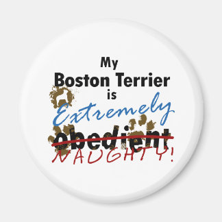 Aimant Extrêmement Naughty Boston Terrier