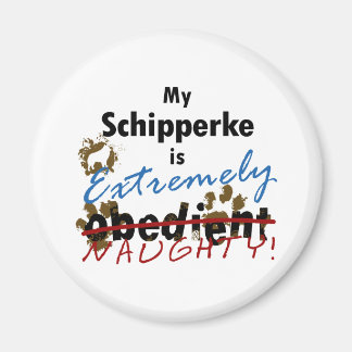 Aimant Extrêmement Naughty Schipperke
