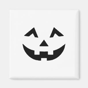 Aimant Eyelashes Jack-o'-lantern Face Citrouille Hallowen