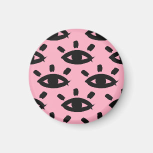 Aimant Eyes Watercolor Brush, Motif Sketch.