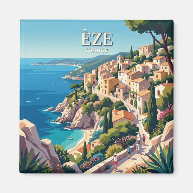 Aimant Èze France (Devant)