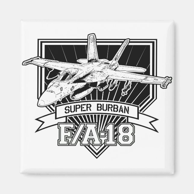 Aimant F18 super BURBAN (Devant)