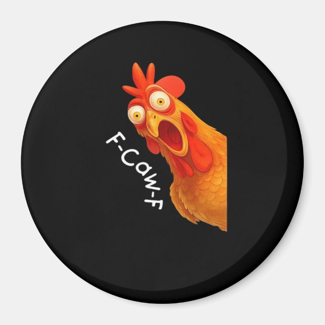 Aimant F-Caw-F Chicken Essential Minimal Clean (Devant)
