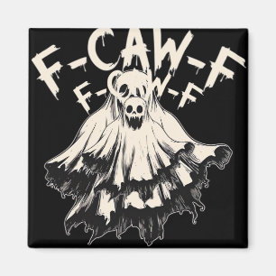 Aimant F Caw F Corbeau Style Rétro Classique