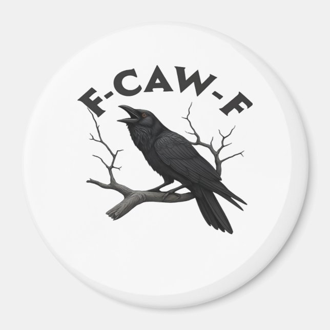 Aimant F Caw F Créatif Essentiel Esthétique (Devant)