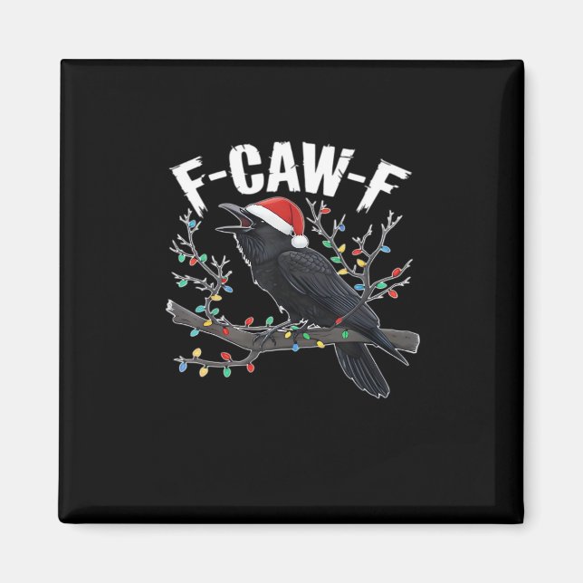 Aimant F-Caw-F Drôle Tendance (Devant)