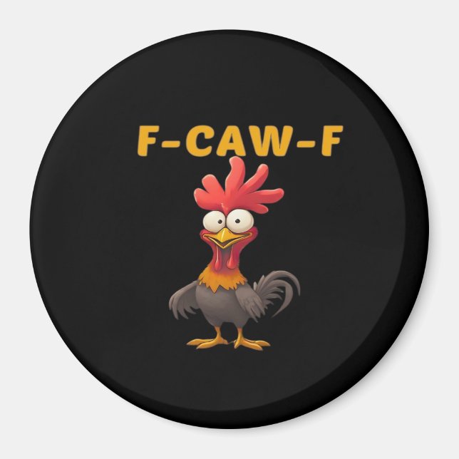 Aimant F-Caw-F-Poulet Classique Essentiel Esthétique Uniq (Devant)