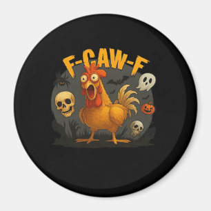 Aimant F-Caw-F Poulet Classique Minimaliste Propre