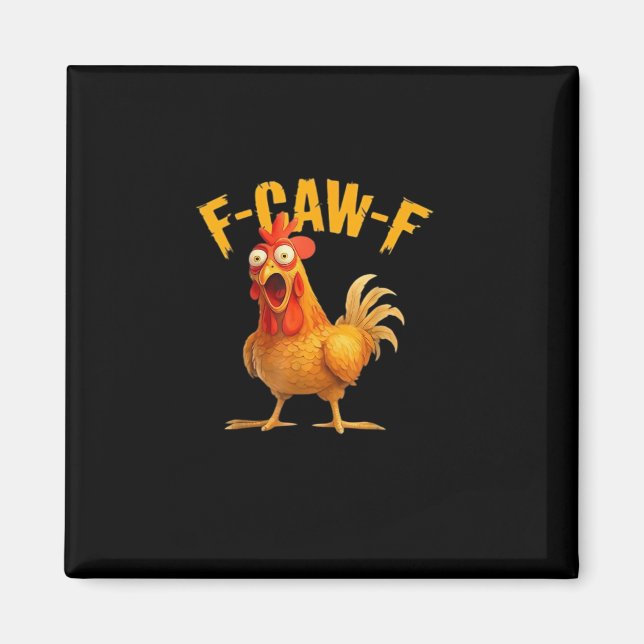 Aimant F-Caw-F Rétro Classique (Devant)