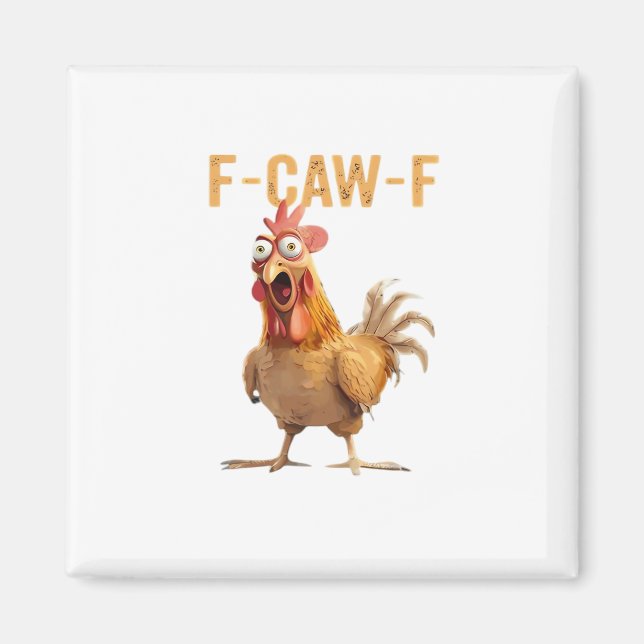 Aimant F-Caw-F Style Rétro Classique (Devant)