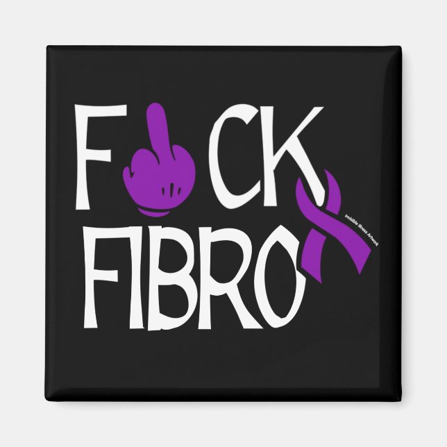AIMANT F#CK FIBRO (Devant)