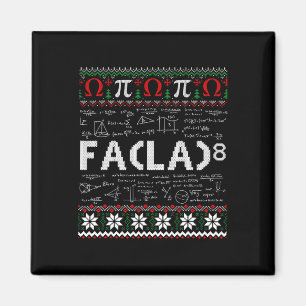 Aimant Fa (la)8 Funky Christmas Père Noël Fa La Math Ense