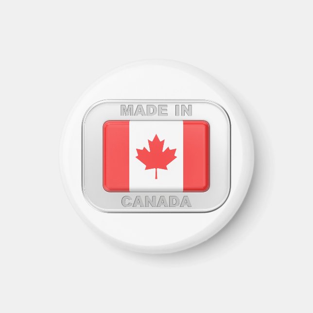 Aimant Fabriqué au Canada (Devant)