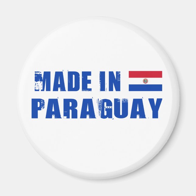 Aimant Fabriqué au Paraguay (Devant)