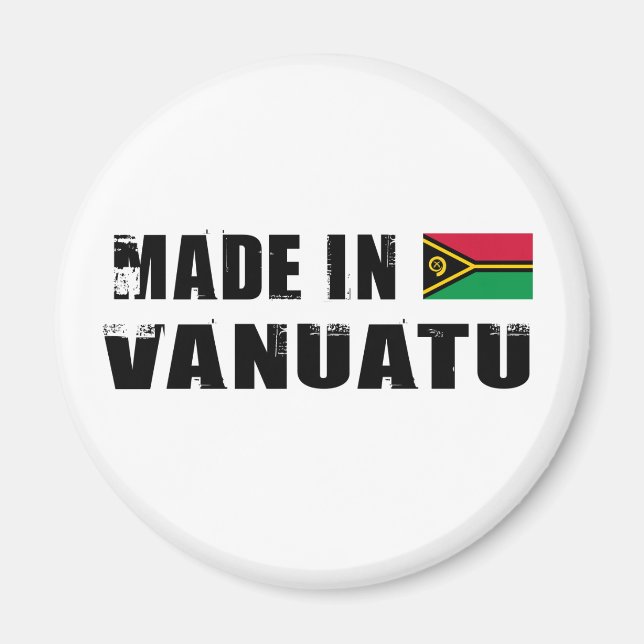 Aimant Fabriqué au Vanuatu (Devant)