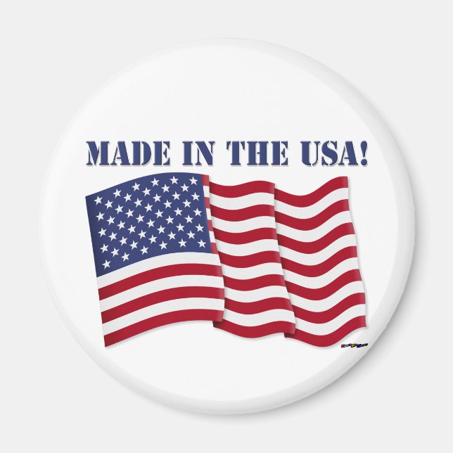AIMANT FABRIQUÉ AUX ÉTATS-UNIS! (Devant)