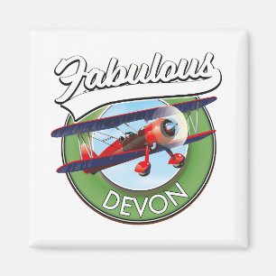 Aimant Fabuleux patch de voyage Devon.
